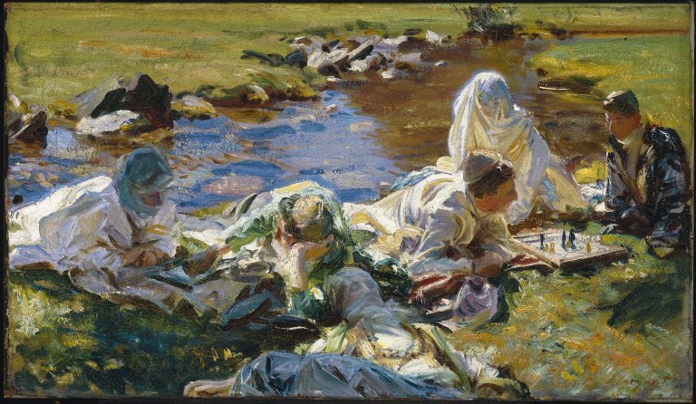 John Singer Sargent Dolce Far Niente